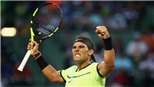 Tennis ngày 27/3: Nadal ngược dòng nghẹt thở trong trận đấu thứ 1.000. Milos Raonic rút lui khỏi Miami