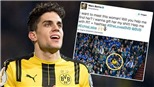 Fan nữ Dortmund gây sốc khi một mình giữa ‘rừng’ CĐV Schalke