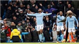 Sterling ghi bàn ở giây cuối, Guardiola ăn mừng điên dại, fan M.U đau đớn tột độ