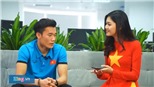 Thủ môn Bùi Tiến Dũng: 'Dạo này, bài hát tôi hay nghe nhất là Quốc ca'