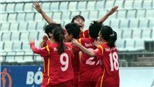 Cô trò Kim Chi làm nên lịch sử với hat-trick VĐQG