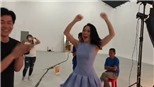 VIDEO Mỹ Tâm hẹn đi bão mừng chiến thắng U23 Việt Nam