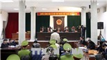 Chùm ảnh: Phiên tòa xét xử Trịnh Xuân Thanh và đồng phạm sáng 14/1
