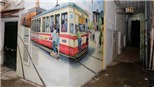 Chùm ảnh: Tranh 3D đẹp mê hồn trong khu tập thể Pháo Đài Láng