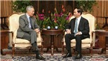 Chủ tịch nước Trần Đại Quang gặp Thủ tướng Singapore Lý Hiển Long
