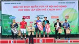Hơn 100 triệu đồng giải thưởng ở giải quần vợt Hà Nội – Cúp Độc Lập 2017