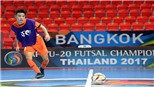 U20 futsal châu Á 2017: Việt Nam xuất trận gặp Tajikistan