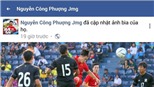 Công Phượng chọn pha lắc đầu tung lưới Thái Lan làm ảnh cover Facebook