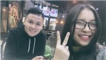 Bạn gái Quang Hải rơi nước mắt vì quá hạnh phúc 