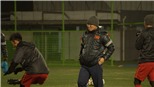 Thủ môn U23 Việt Nam tập nặng trước trận đấu với Hàn Quốc