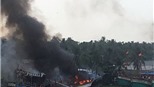 Kiên Giang: Cháy hai tàu cá, thiệt hại hàng tỷ đồng
