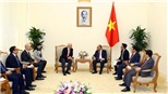 Thủ tướng Nguyễn Xuân Phúc tiếp Chủ tịch FIFA  Gianni Infantino