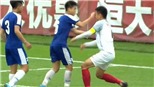 Cầu thủ U17 Hà Nội đấm thẳng mặt đối phương nhận án kỷ luật vô tiền khoáng hậu