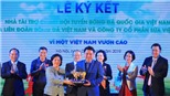 Tuyển thủ Việt Nam hứng khởi với nhà tài trợ mới của đội tuyển
