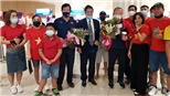 Đội tuyển Việt Nam được chào đón ở UAE