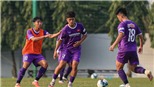 U23 Việt Nam hối hả tập luyện để đá giải Đông Nam Á