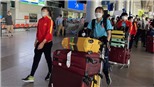 Tuyển nữ Việt Nam về nước sau hạng 4 Đông Nam Á