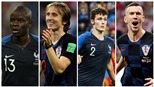 Ba cuộc đụng độ đáng chú ý trong trận đấu giữa Croatia và Pháp