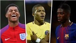 Mbappe là sao trẻ đắt giá nhất thế giới, Rashford đứng thứ hai