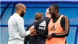 (VTV3 trực tiếp) Bỉ: Henry chỉ Lukaku cách ghi bàn vào lưới Pháp