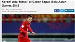 Báo Indonesia gọi Quang Hải là ‘Messi của ASIAD’