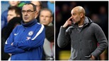 Sarri: ‘Chúng tôi đã có chút may mắn’. Guardiola: ‘Không cần bất bại, chỉ cần vô địch’