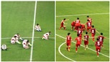 Hai cảm xúc trái ngược: Nụ cười Việt Nam và nước mắt Jordan