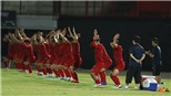 CHÙM ẢNH: Việt Nam đã tập bài gì ở  buổi cuối trước thềm trận đấu với Indonesia?