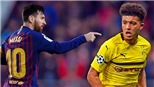 Jadon Sancho có thống kê đáng kinh ngạc khi so sánh với Ronaldo và Messi