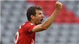 Thomas Mueller lập kỷ lục giành nhiều danh hiệu nhất lịch sử bóng đá Đức