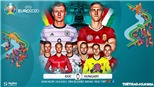 Kèo nhà cái. Soi kèo Đức vs Hungary. VTV6 VTV3 trực tiếp bóng đá EURO 2021