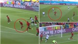 Ronaldo gây sốt với pha chạy nước rút như VĐV điền kinh để sút tung lưới Đức
