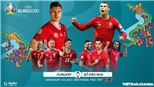 Kèo nhà cái Hungary vs Bồ Đào Nha. Tỷ lệ kèo bóng đá EURO 2021. Trực tiếp VTV3
