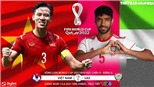 Kèo nhà cái. Kèo Việt Nam vs UAE. Tỷ lệ kèo bóng đá VN vs UAE. Trực tiếp VTV6