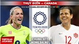 Soi kèo nhà cái, nhận định bóng đá nữ Thụy Điển vs Canada, Olympic 2021 (19h00 ngày 6/8)