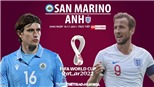 Soi kèo nhà cái San Marino vs Anh. Nhận định, dự đoán bóng đá World Cup 2022 (2h45, 16/11)