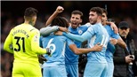 Arsenal 1–2 Man City: Ngược dòng kịch tính, Man City củng cố ngôi đầu bảng