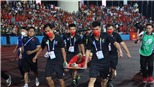 U23 Việt Nam: Văn Xuân bật khóc, rời sân bằng cáng vì chấn thương