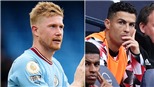De Bruyne xin áo của Ronaldo sau trận derby thành Manchester