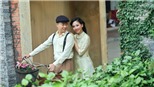 MC Mỹ Vân - Lê Anh tình tứ trong MV đầu tay 'Hướng về Hà Nội'
