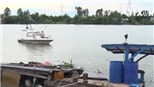 Bơm hút thành công axit trên thuyền bị chìm tại Đồng Nai