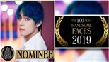V BTS được đề cử cho danh sách 100 khuôn mặt đẹp trai nhất thế giới 2019