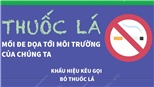 Ngày Thế giới không thuốc lá 31/5: Thuốc lá - Mối đe dọa tới môi trường của chúng ta