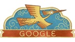 Google Doodle chào mừng Quốc khánh Việt Nam bằng hình tượng chim lạc