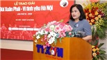Nhà báo Nguyễn Thị Sự, Phó TGĐ TTXVN: Giải thưởng Bùi Xuân Phái lan tỏa tình yêu Hà Nội ra thế giới