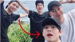 'Mãn nhãn' với loạt ảnh nghỉ hè của V (BTS) cùng dàn bạn thân toàn mỹ nam nổi tiếng
