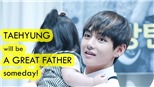 V (BTS) đứng đầu Top 5 năm 'ông bố' tương lai tuyệt vời nhất!