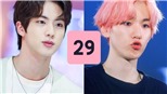 Jin BTS cùng dàn sao nam K-Pop gây 'choáng' khi chuẩn bị bước sang tuổi 29 nhưng ngoại hình vẫn 'trẻ măng'