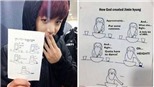 Cười ngất với bức vẽ của Jungkook 'cách Chúa tạo ra Jimin'
