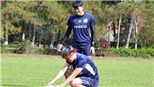 Các đội bóng V League vẫn tích cực tập luyện